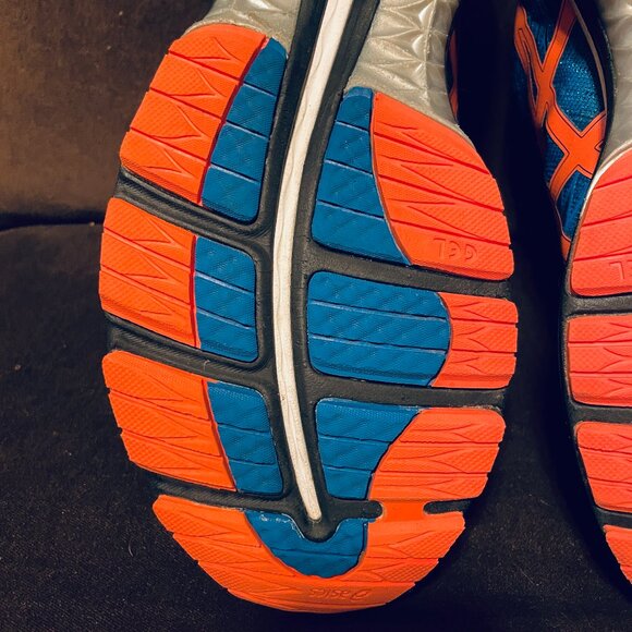 ASICS Gel-Nimbus 18 Onyx/Silver/Blue Jewel T600N-9993 Mens 11 US 45 EUR - Picture 10 of 13